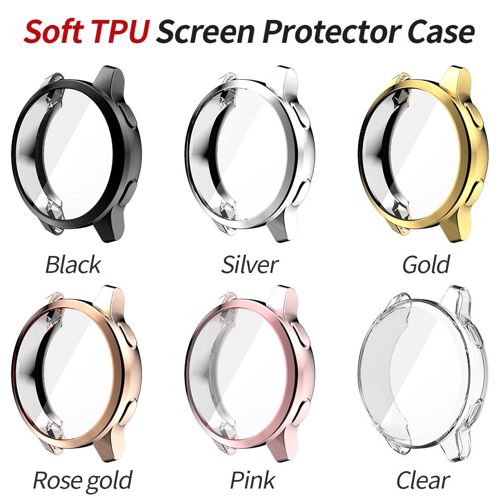 Garmin Vivoactive 4/4s & Venu 2/2S Electroplated Full Coverage Anti-drop Touchscreen Protective Watch Case