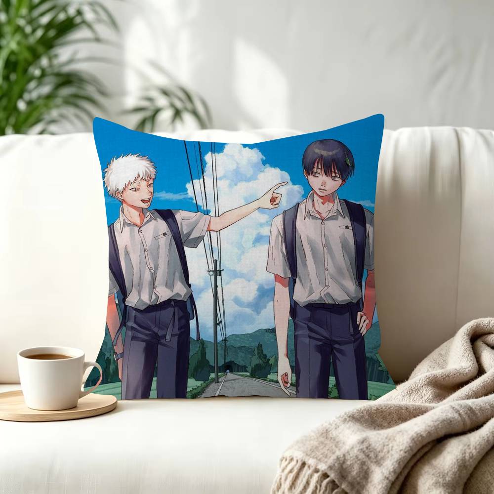 Anime TThe SSummer Hikaru DDied  Trendystyle decorative throw pillow cover insert not included fauxembroidery design