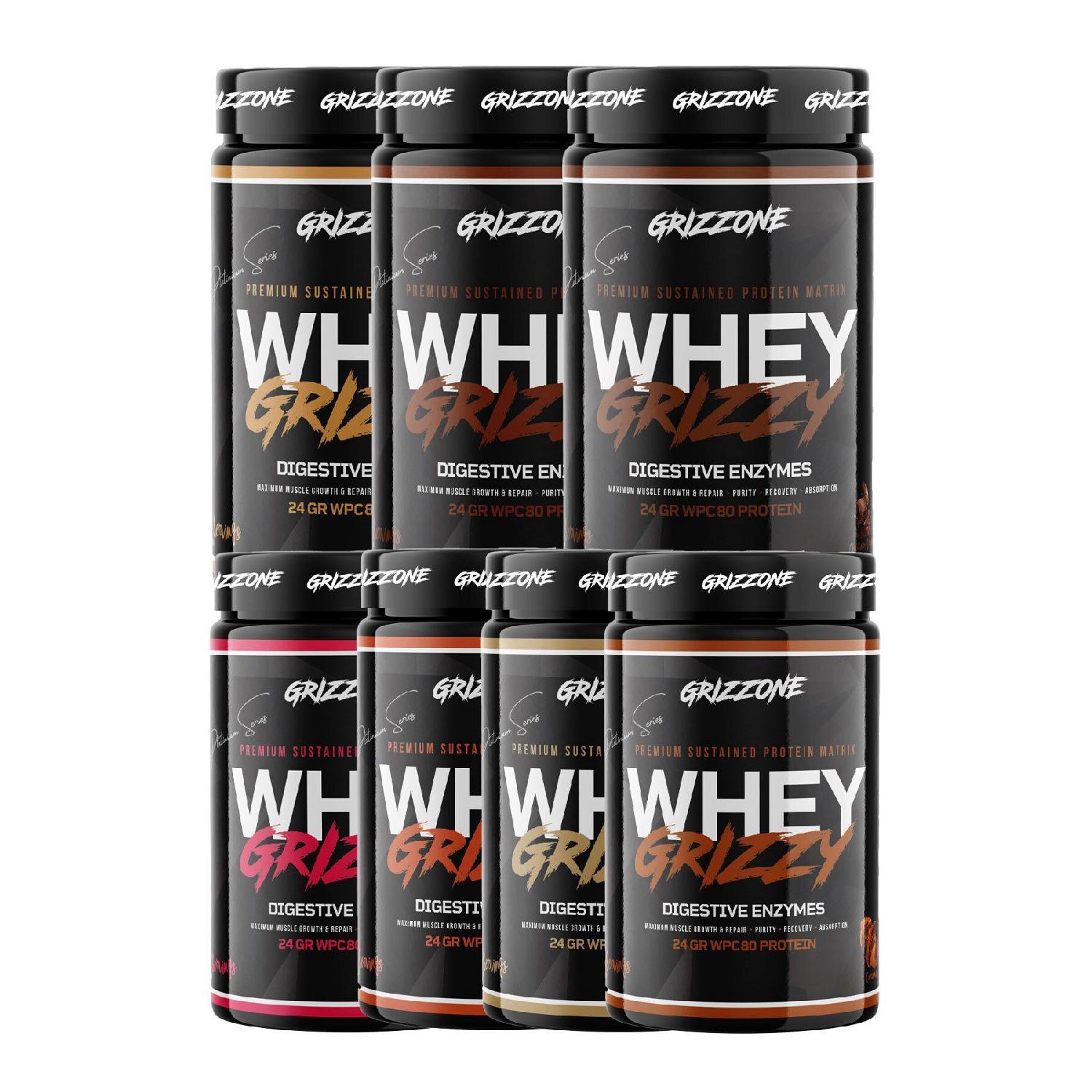 

Grizzone Set Whey Protein Set