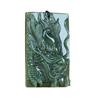 Hetian Dragon Green Jade Zodiac Pendant for Men