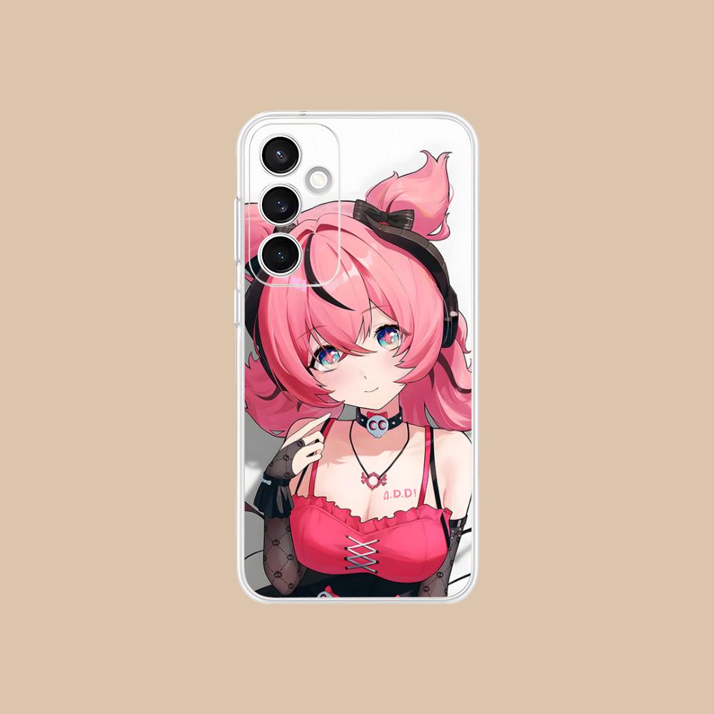 Zenless Zone Zero Aria Clear Mobile Phone Case for Samsung Galaxy S25 S24 S23 S22 S21Plus FE Ultra Colorful Cover