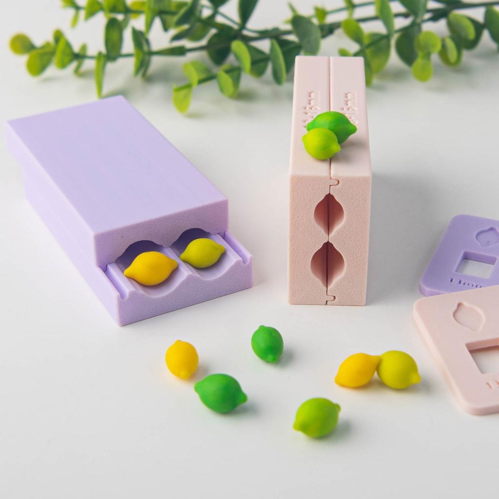 Plastic 3D Printed Lemon Bead Rolling Mold Professional Lemon Bead Rolling Tool for Clay Crafting and Jewelry Design