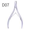 Stainless Steel Professional Cuticle Nippers for Manicure - Portable Nail Clippers and Forceps Tool for Hangnails