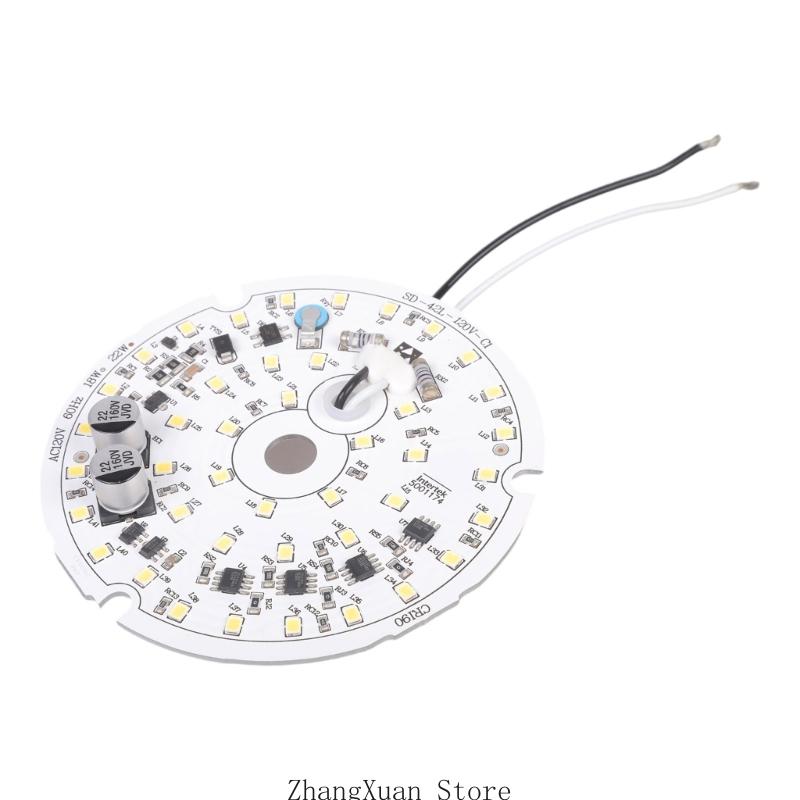 3XUF Dimmable Ceiling Flush Light Replacement Panel LED Module 18W 120V LED Retrofits Kits Circular Lamp Board Enduring
