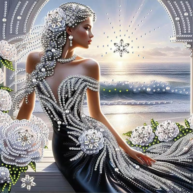 Diamond Painting Handmade DIY Diamond Painting Cartoon Square Living Room Bedroom Decorative Painting