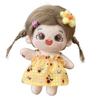 Dress Cotton Doll Dress Sweet Skirt Idol Dolls Skirt 20cm Cotton Doll Clothes  Doll Accessories