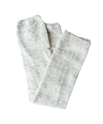 Mettre des chaussettes Ombre Lin Maille Bras Fabriqué au Japon Couvre, (Gris Glace)