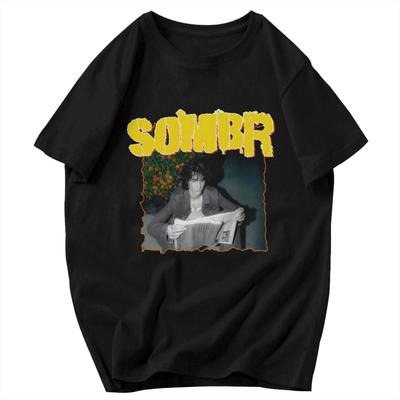 Men T Shirt Sombr Awesome Unique Y2K Graphic Short Sleeve Unisex Clothing T Shirts