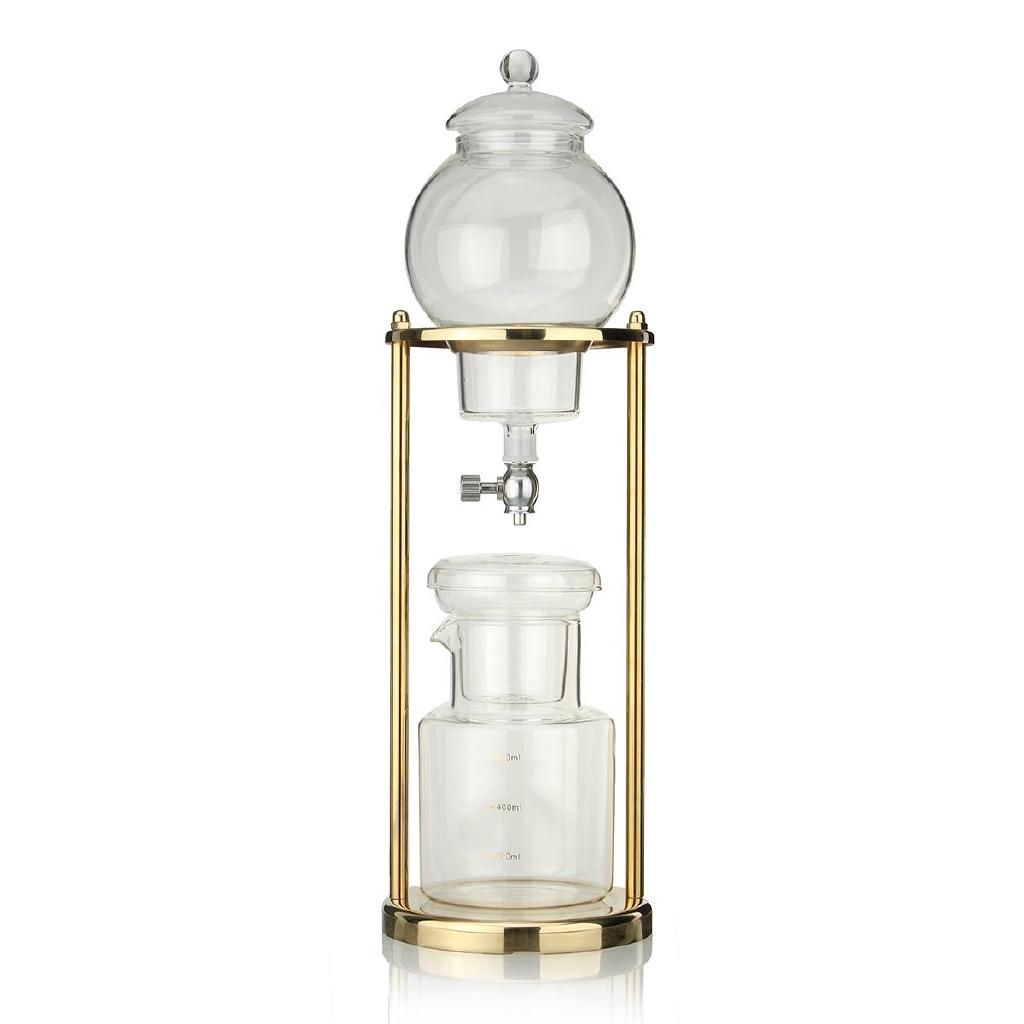 600ML 8 Cups Modern Dutch Coffee Water Drip Cold Ice Drip Coffee Maker Serve For Coffee Brewer Tool Household