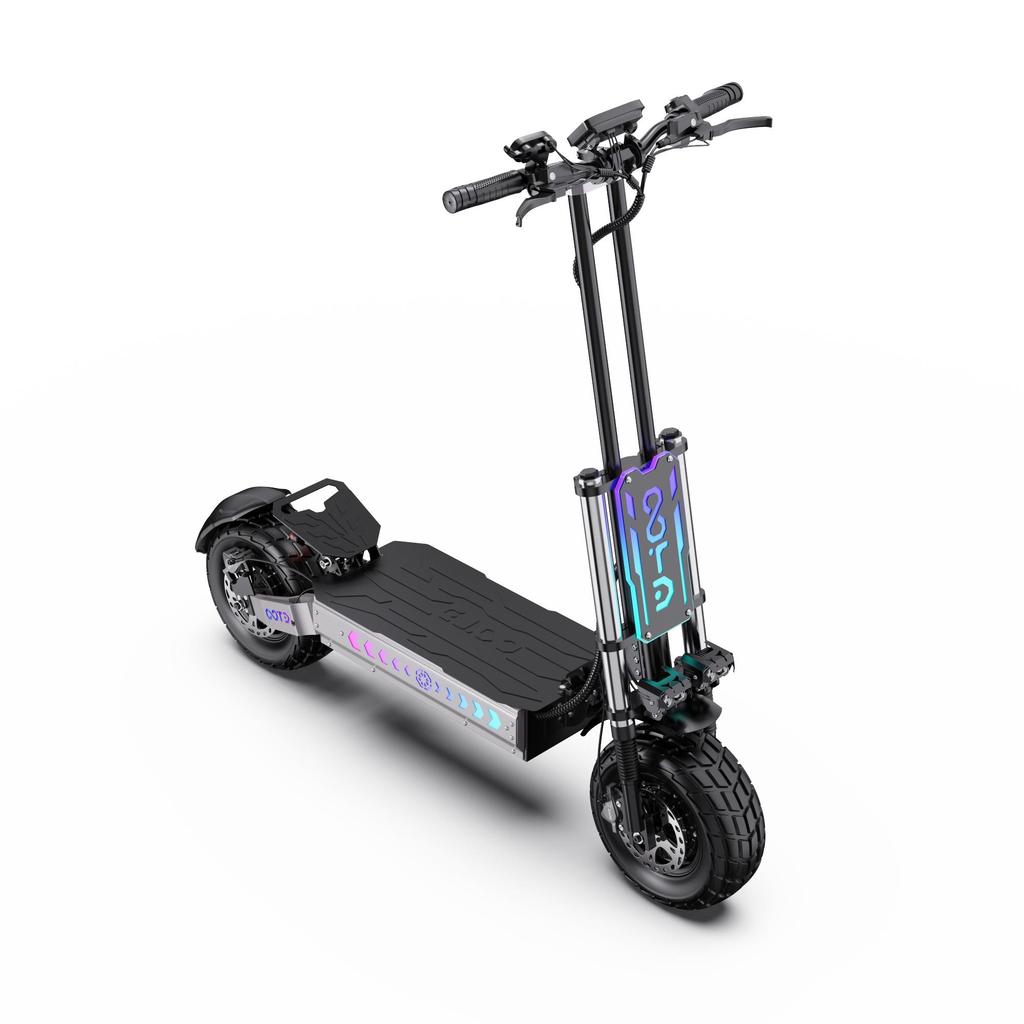 OOTD T90 3000*2 Dual Motor E-Scooter 60V31.2AH Off-road Electric Scooter 13 Inch Off-Road Tire All Terrain NFC Features EScooters