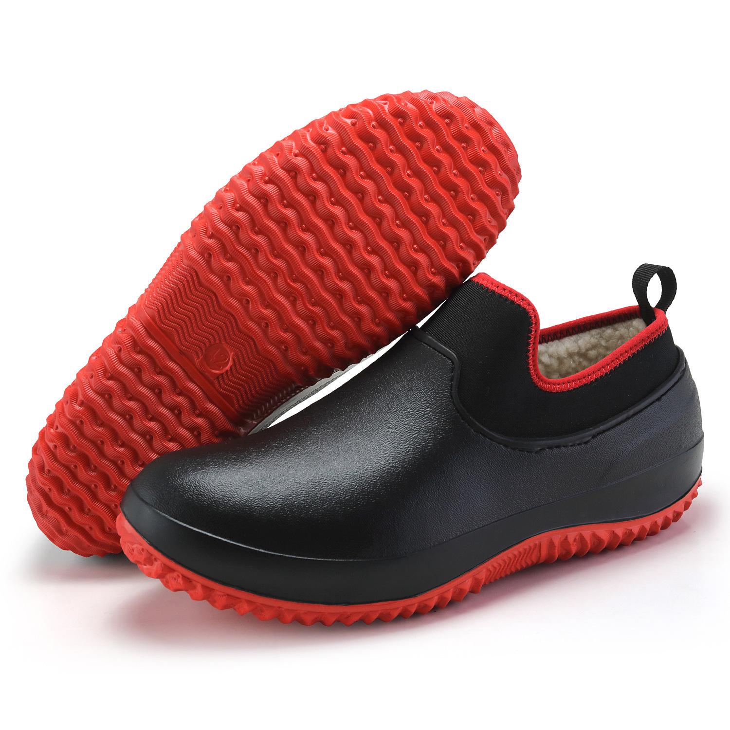 

Large size outdoor new Korean version autumn and winter casual men s and women s low-top cotton shoes warm snow boots 47