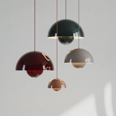 23cm Creative Chandelier Bedroom Study Restaurant Pendant Lights Decorative Lamp Multi-color Optional Modern Bud Indoor Lighting