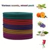 TEMU Multi-Floral Scented Coil Incense with Customizable Labels