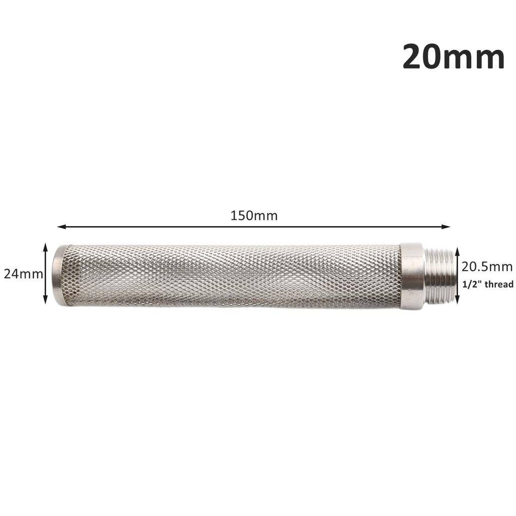 20~63mm Whole Body 304 Stainless Steel Filter Garden Irrigation Water Pipe Aquarium Water Tank Filter Water Pump Filter Fittings
