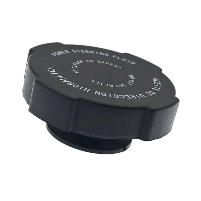 Power Steering Reservoir Cap ABS Black Direct Fit Automotive Spare for Nissan Compatible with 49180JA000 99979