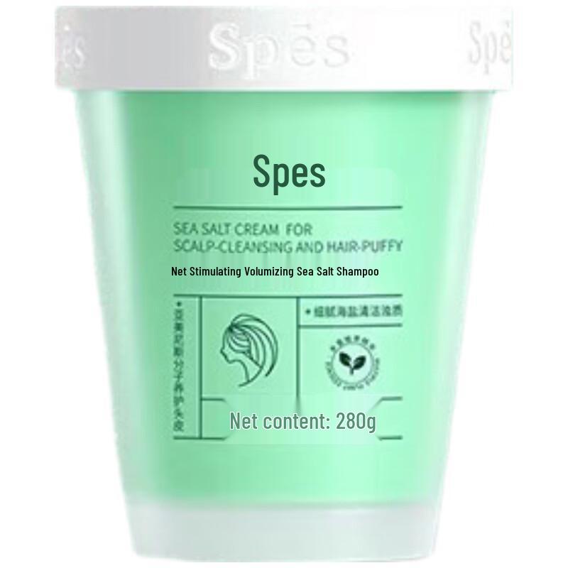 Spes Sea Salt Deep Cleansing Volumizing Scalp Scrub Shampoo