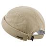 Watch Unique Fisherman Classic Roll Slimming Solid Thug Hip Hop Cap [Clape] Men's Cap, Embroidery, Cap, Cap, Brimless, Effect, Color, Cap, Cotton,