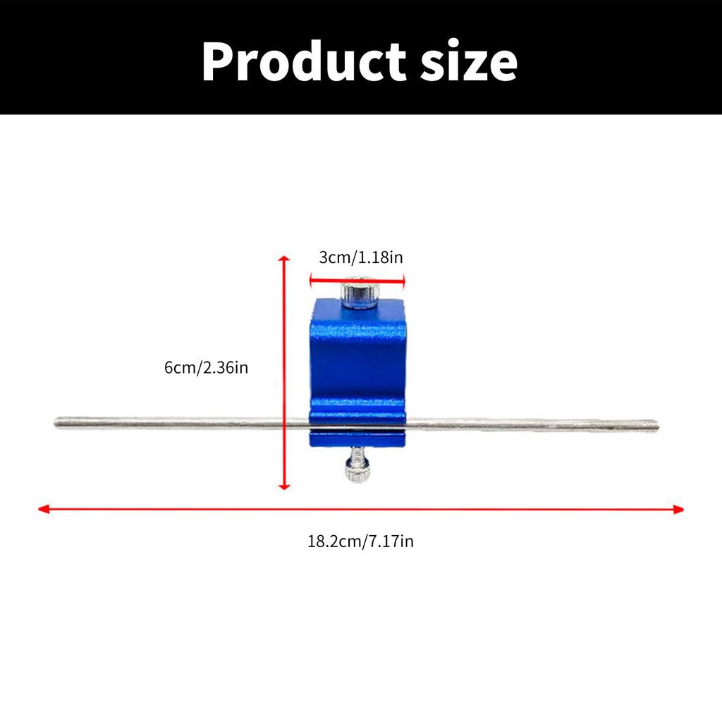 Schnelles und genaues Positionierungswerkzeug für die Ausrichtung der Motorradkette. Geeignet für Fahrer, Biker, Mechaniker. Tragbar. Rostbeständig