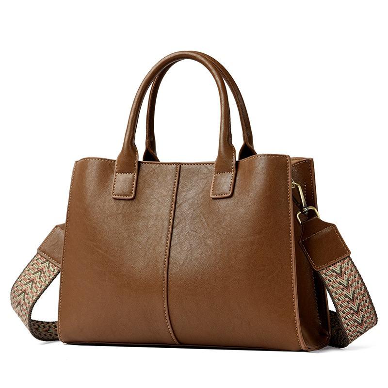 Bags Women's New Portable Messenger Bags Soft Leather Women's Bags Commuter Bags Fashion Shoulder Bags