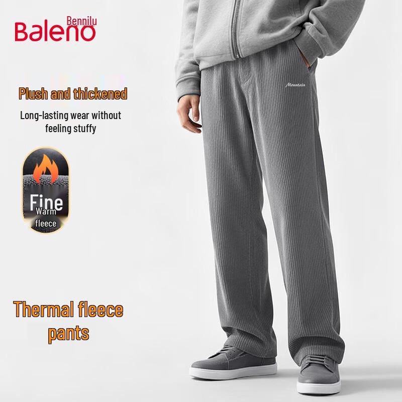 

Baleno Men s Winter Corduroy Straight-Leg Casual Pants 4XL
