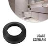 Black Toilet Sealing Ring Conical Donut Doughnut Washer