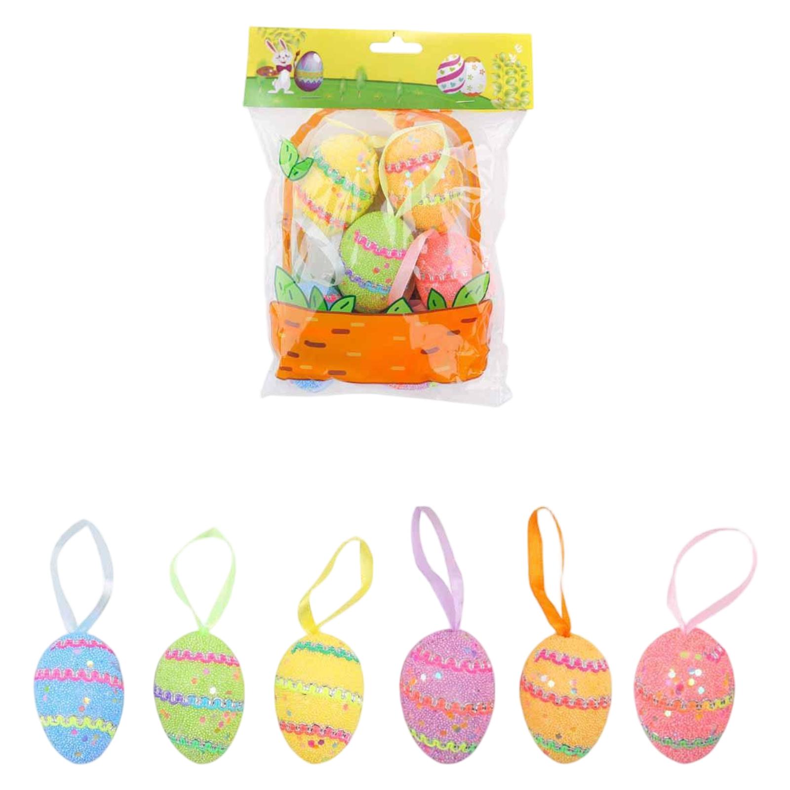 Easter Foam Easter Eggs FestivalParty Scene Decoration Simulation Eggs Arrangement Props