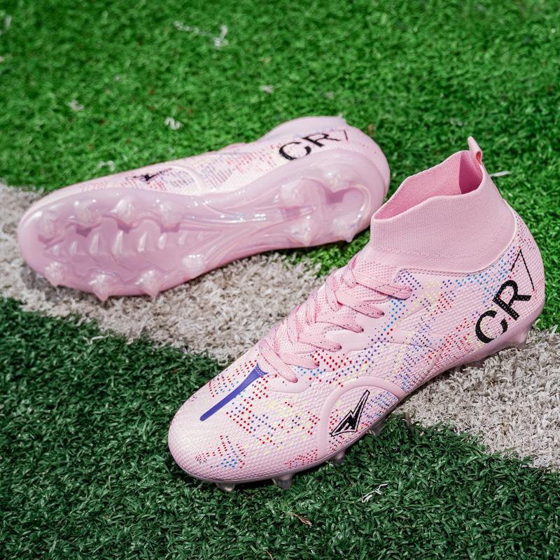 Men Professional Training Football Boots Ultralight Soccer Shoes Unisex  Women Breathable Drop Shipping Indoor Futsal