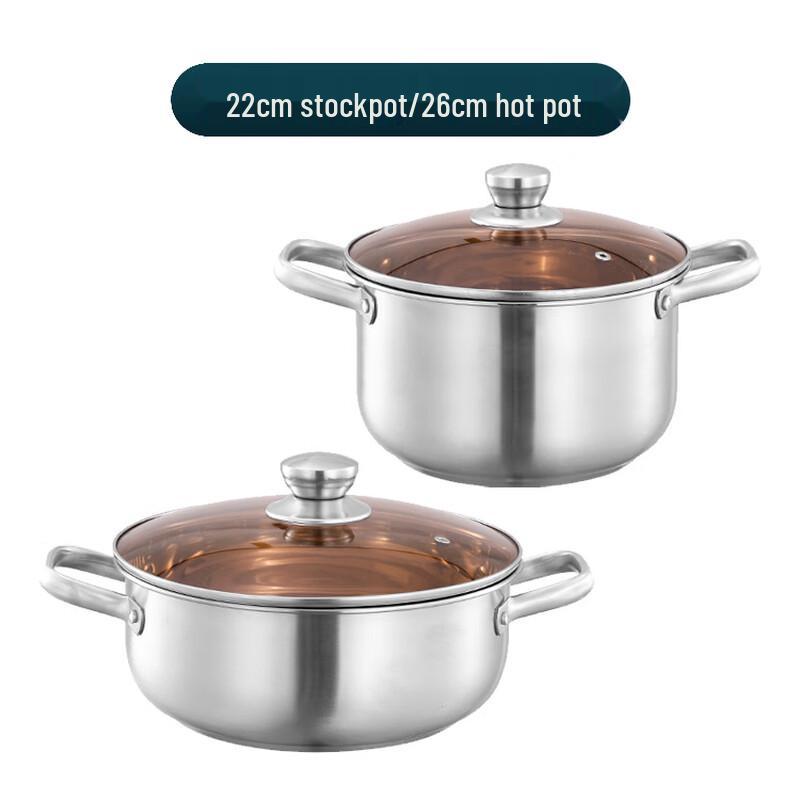 

ChuyiQi Stainless Steel Cookware Set
