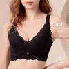 "New Style Red Underwear: Wireless Bra with Side Support and Medium Thick Cups"
