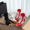 Women's Spring New Fashion Versatile Flat-bottomed Retro Sports and Leisure Boots 55996-5
