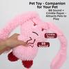Long Eared Rabbits Pet Plush Toys Bite-Resistant Squeaky Dog Toys Dog Chew Toys  Interactive Play