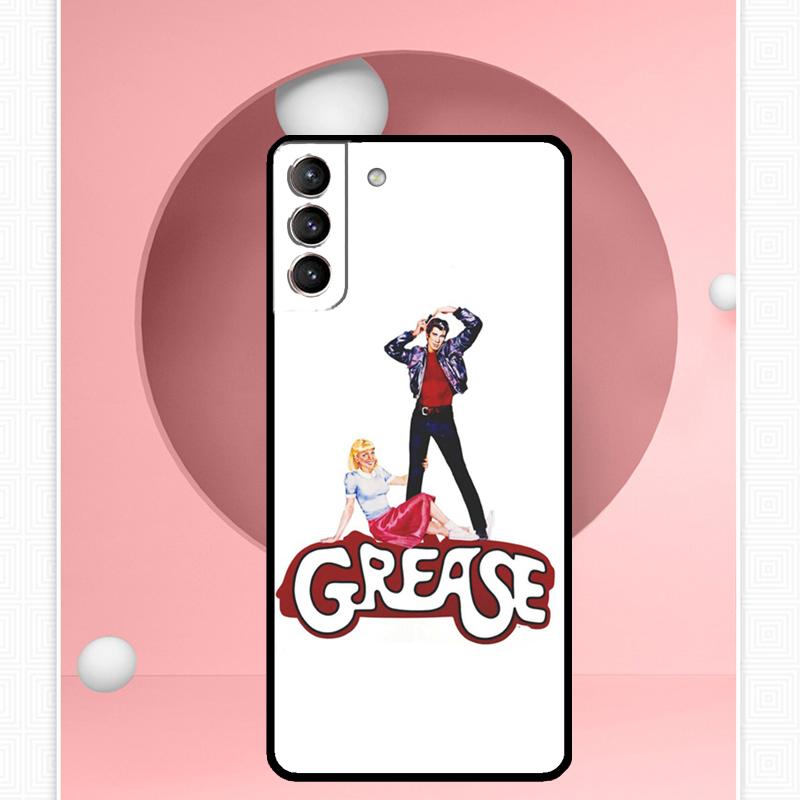 Pink Ladies Grease Filmhülle für Samsung Galaxy S24 Ultra S22 Plus S20 S21 FE S8 S9 S10 Note 10 20 S23 Ultra Hülle