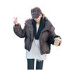Short down jacket women's winter new fashion puffs small design bread jacket white duck down jacket
