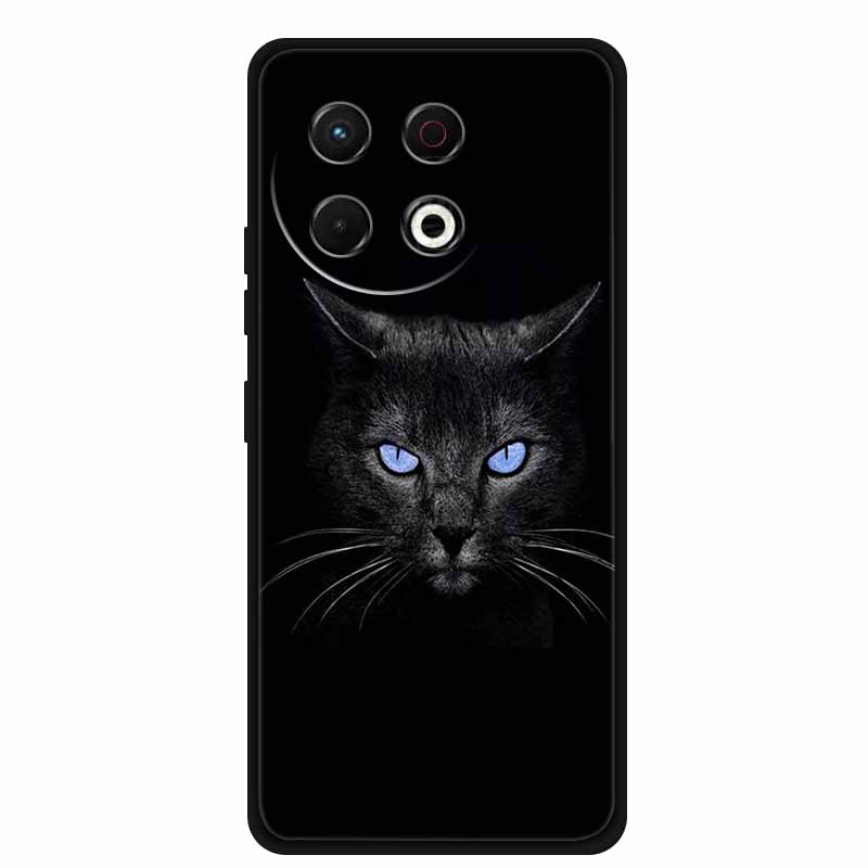 Für Tecno Spark 30 Pro 4G Hülle Spark30 Pro Hülle Schwarzes Silikon Weiche Rückseite Hülle Für Tecno Spark 30 Pro Handyhülle 30Pro Tasche