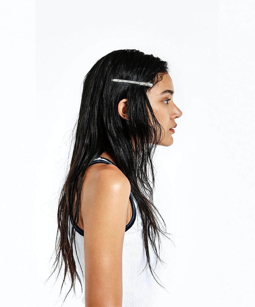 51Percent For Woman Logo Hair Pin - Silver (Woman)