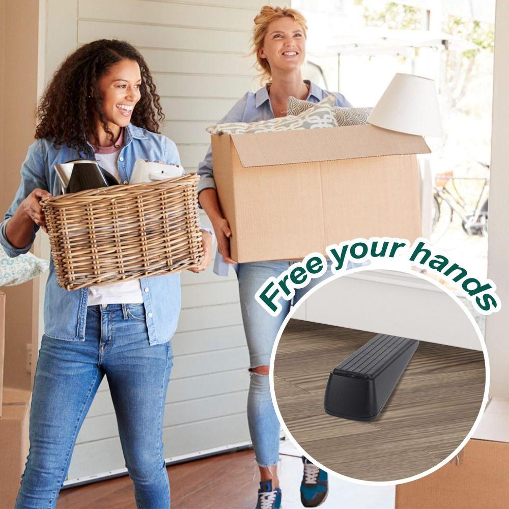 Zinc Zinc Zinc Alloy Door Stopper Mobile Door Stop Anti-collision Door Wedge Home