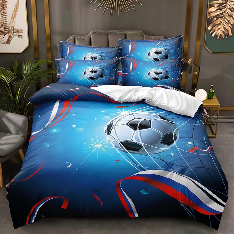 Fashion Technology Printing, 3D Digital Printing, Bedding, Duvet Covers, Pillowcases, Three-piece Sets