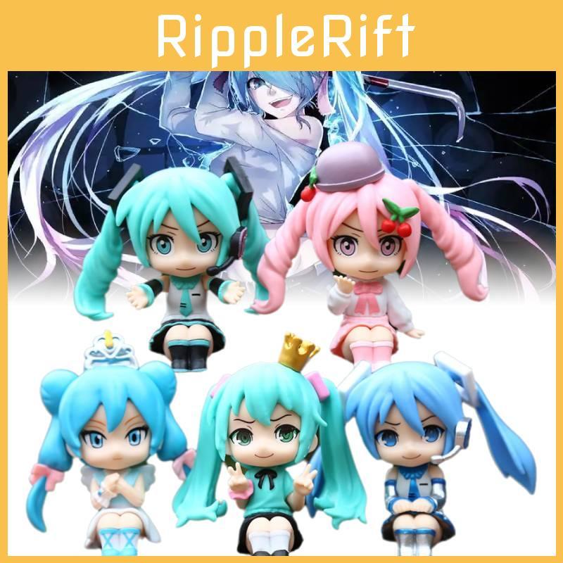 Niedliche Anime-Q-Version-Mädchenpuppe, Modell, süße PVC-Figur zur Schreibtischdekoration