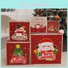 Packaging Gift Christmas Box With Cartoon Design For Daily Giving Holiday