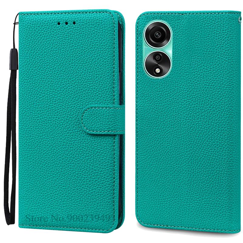 For OPPO A78 4G Case Leather Flip Wallet Case For OPPO A78 CPH2565 Phone Case For OPPO A78 5G CPH2483 CPH2495 Cover Fundas