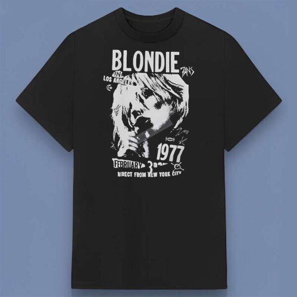 Limited Edition Blondie 1977 Direct From New York City Unisex T-Shirt XL