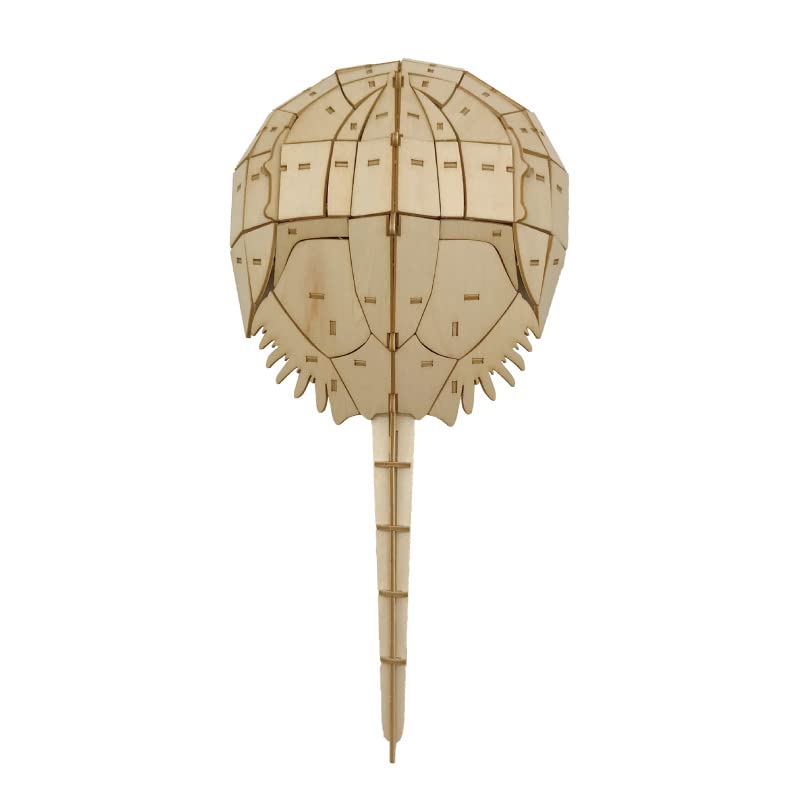 

Tsukurunsu® [Official Japanese sales/Japanese instruction manual included] 3D wood puzzle (Endangered species series horseshoe crab)