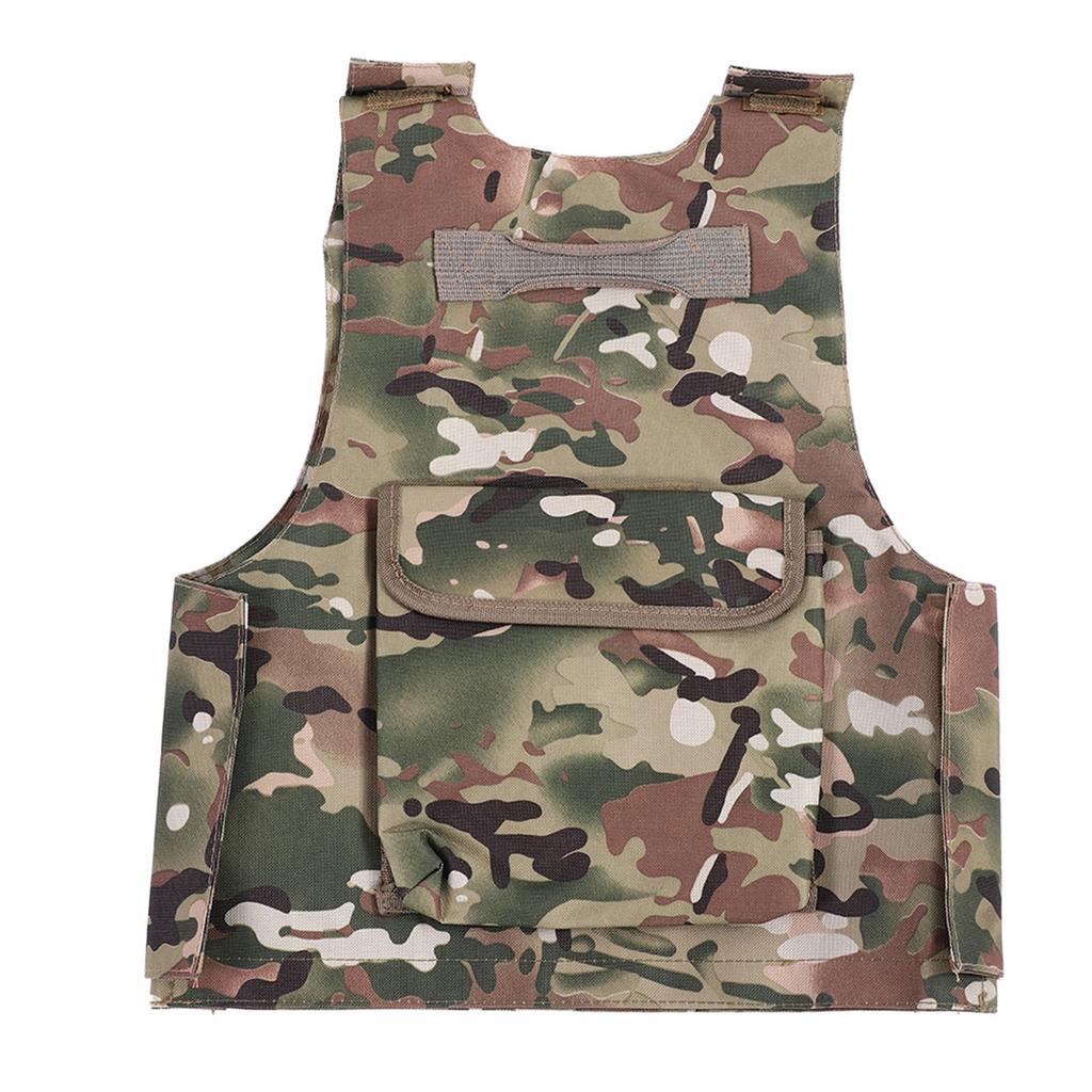 Children Kids Army Military Equipment Combat Game Camouflage Uniform Vest(CP Camouflage)