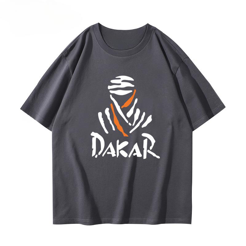 Rallye Dakar 2025 Manches Courtes Tout-terrain E Voiture Camion Moto Équipe Course Vêtements Commémoratifs T-shirt pour Hommes et Femmes