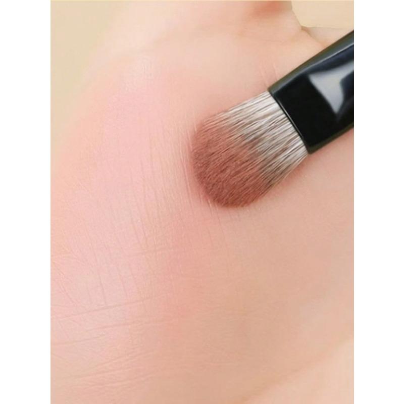 6pcs Portable Makeup Brush Set, Detachable Brush Heads, Mini Travel Makeup Brushes Nose Contour Brush, Concealer Brush, Eyeshadow Brush