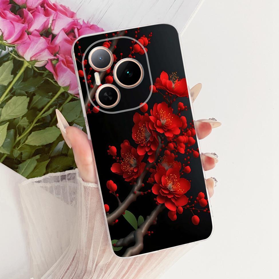 Case For Honor Power 5G Cover DVD-AN00 Transparent Fashion Butterfly Cute Cat Cool Painted Soft Phone Casing For Honor Power 5G