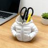 Fun Down Jacket Shape 3D Printed Plastic Pen Storage Holder Materials Box for Reducing Clutter Home Office Decors