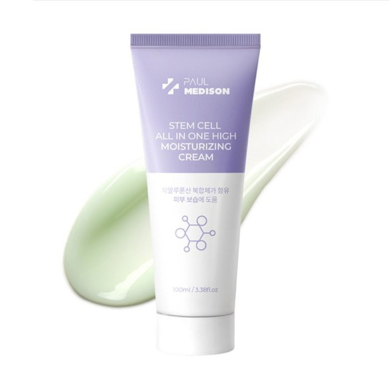 Paul Medison Stem Cell All In One High Moisturizing Cream 100ml*1Pc/2Pcs