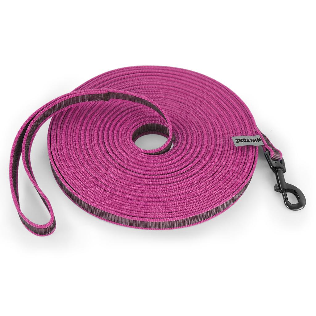 1.5M5M/3M/15M Medium Small Long Dog Leash Latex Silk Easy and Convenient Training Big Dual Color Dog Leash 10 Meters