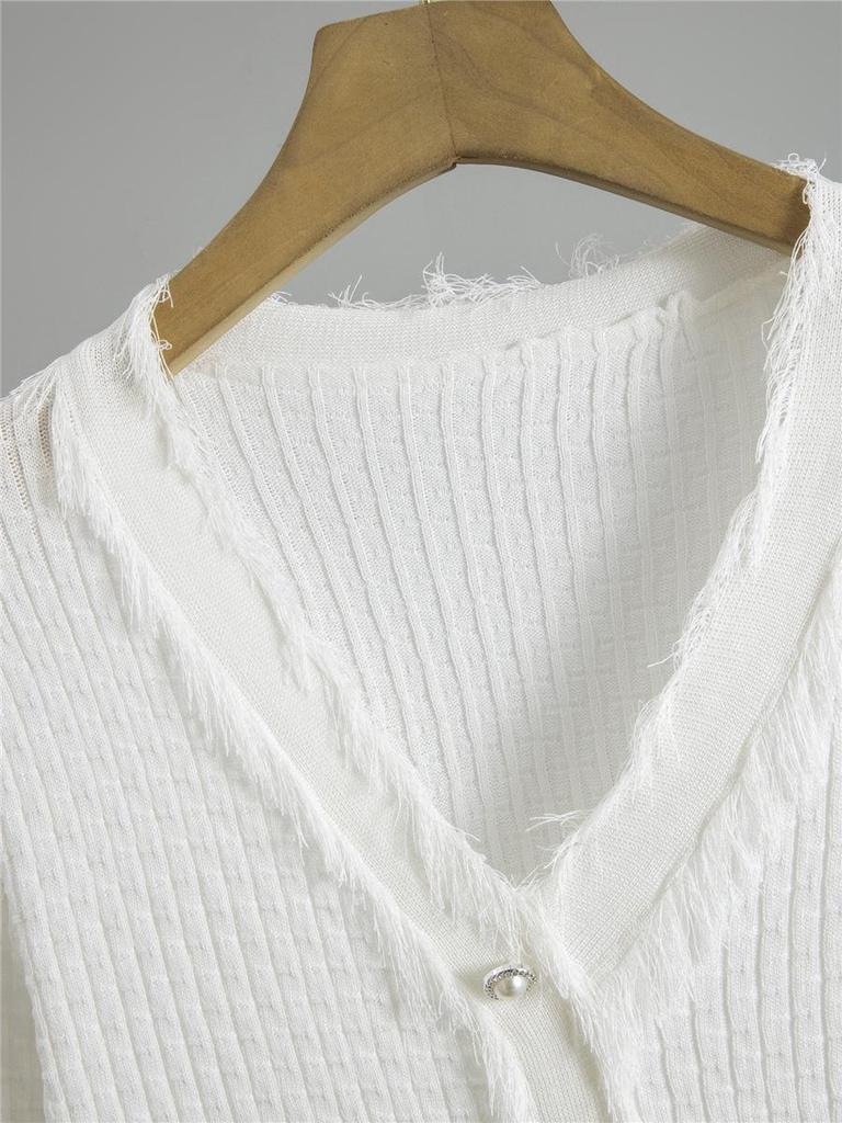 Set elegant franțuzesc din două piese în stil Hepburn: Cardigan Tricotat & Rochie din Lână